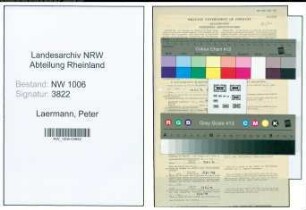 Entnazifizierung Peter Laermann , geb. 10.12.1900 (Metallarbeiter)