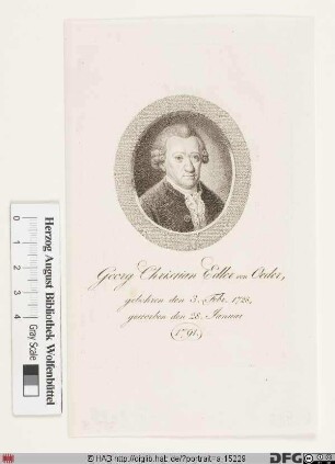 Bildnis Georg Christian Oeder (1789 von)