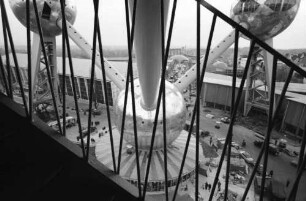 Brüssel: Treppe zum Atomium