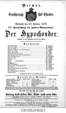 Der Hypochonder