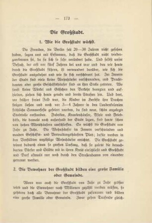 Die Großstadt