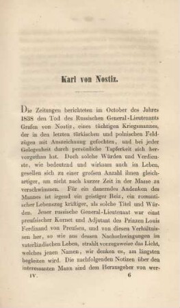 Karl von Nostiz