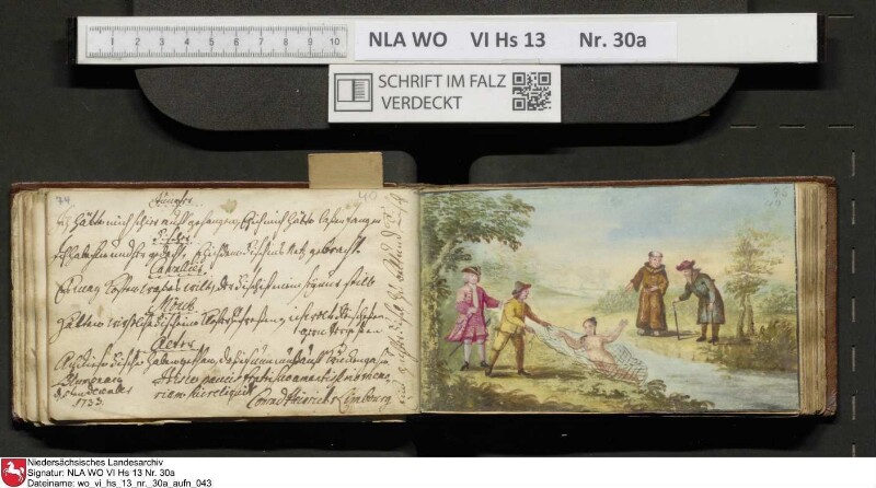 Stammbuch des U. J. Schrader aus Hannover