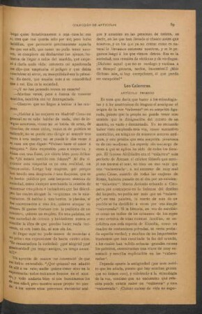 Artículo primero