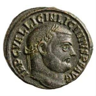 Münze, Follis, 313 - 314 n. Chr.