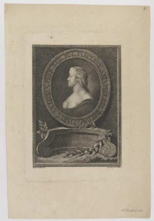 Bildnis der Maria Antonia, Kurfürstin von Sachsen