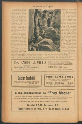 La tumba de Virgilio