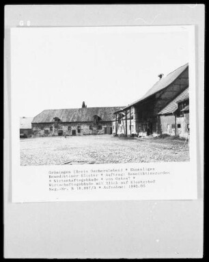 Benediktinerkloster — Wirtschaftsgebäude