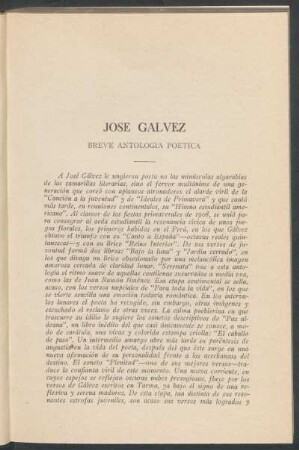 Breve antología poética