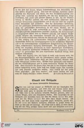 Eduard von Gebhardt: zu seinem siebenzigsten Geburtstage