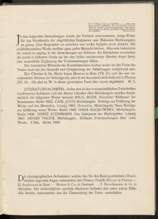 Literaturnachweis.