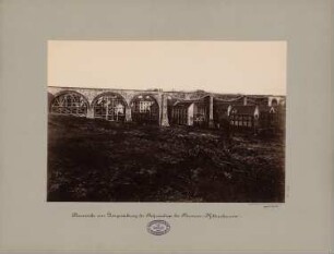 Eisenbahn Barmen-Rittershausen Umgestaltung der Bahnanlage: Eisenbahnviadukt