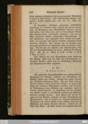 §. 61. 5) Sanctitas.