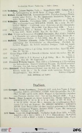 [Italien, Schweiz, Niederlande] (Nr. 1200-1248)