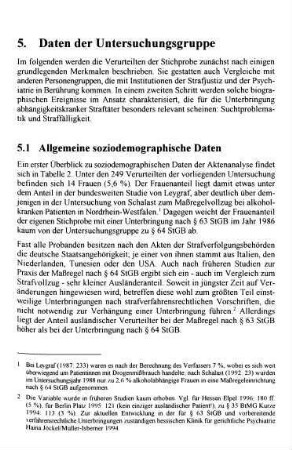 67-84, 5. Daten der Untersuchungsgruppe