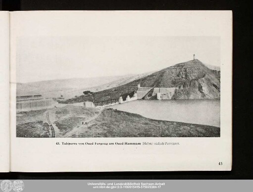 43. Talsperre von Oued Fergoug am Oued Hammam