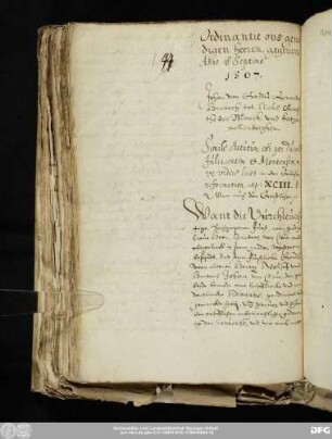 [Faszikel 44] [Landesordnung Herzog Johanns II. von Kleve von 1507]