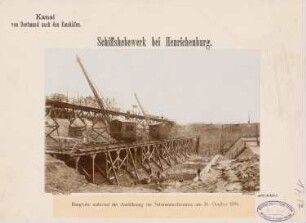 Dortmund-Ems-Kanal. Schiffshebewerk, Henrichenburg: Ausführung der Schwimmerbrunnen