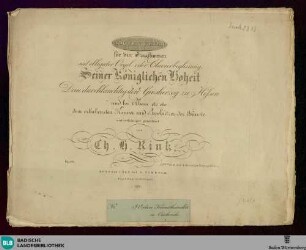 Todten Feier für vier Singstimmen mit obligater Orgel oder Clavierbegleitung : op. 68; 3. Werk der 4stimmigen Gesangstücke