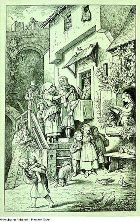 Beim Bäcker, 1866