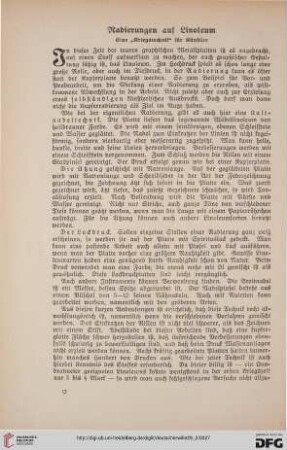 29: Radierungen auf Linoleum : eine "Kriegstechnik" für Künstler