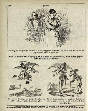 "Zeitbild" "Was der Bruder Straubinger sich Alles zu thun vorgenommen hat, wenn es ihm geglückt wäre, das Fliegen zu erfinden"