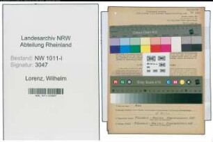 Entnazifizierung Wilhelm Lorenz , geb. 25.03.1904 (Kraftdroschkenhalter)
