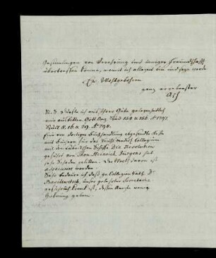 [Brief des Barons von Asch an Heyne vom 18./29.11.1799]