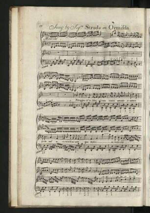 Sung by Sig.ra Strada in Ormilda