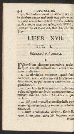 Liber XVII