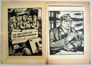 Grafikmappe über die Kampfgruppen der DDR