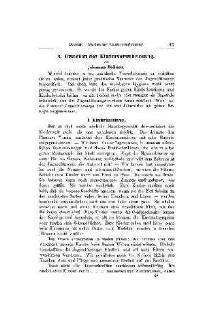 Ursachen der Kinderverwahrlosung