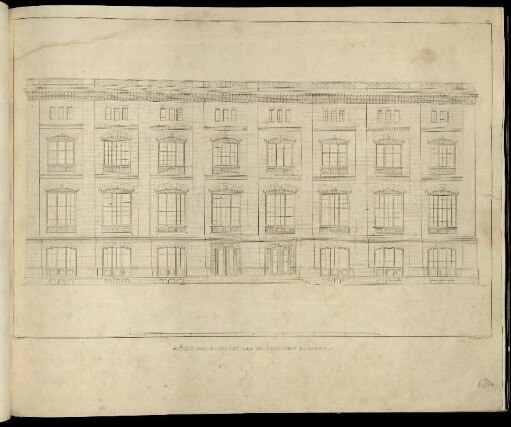 Abbildung 135. Façade des Gebaeudes der allgemeinen Bauschule.