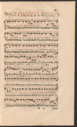 Passio Secundum Marcum. Cap. xiiii. & xv.