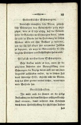 Geräthschaften.