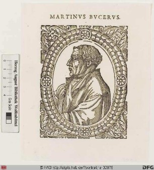 Bildnis Martin Bucer(us) (eig. Butzer)