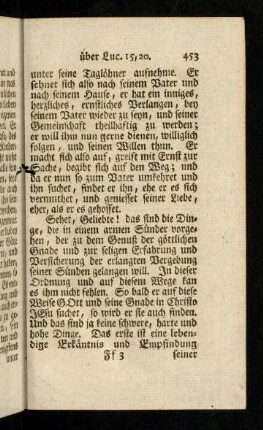 453-468, Sehet, Geliebte! das sind die Dinge...