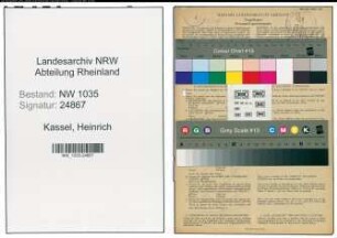 Entnazifizierung Heinrich Kassel , geb. 01.01.1915 (Elektroingenieur)