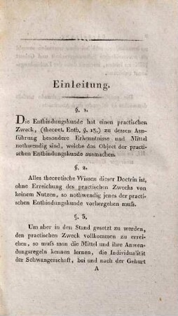 Lehrbuch der theoretisch-praktischen Entbindungskunde, 2. Practische Entbindungskunde