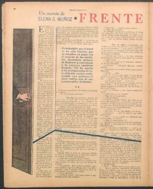 Frente al amor : Un cuento de Elena S. Muñoz