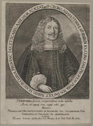 Bildnis des Georg Adam Struve