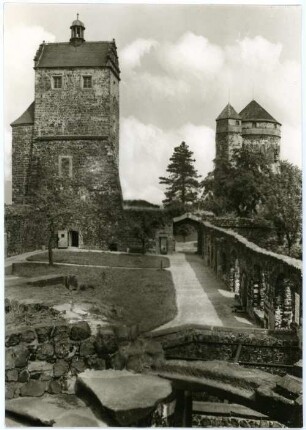 Stolpen. Seigerturm und Coselturm