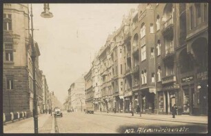Ansichtskarte "Alexandrinenstraße"