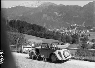 Kufstein: Blick auf Kufstein und Kaiser Gebirge