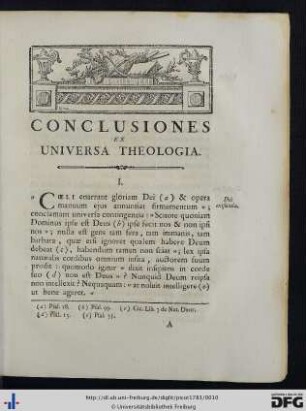 Conclusiones Ex Universa Theologia.