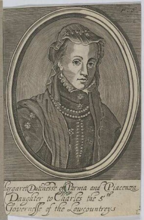 Bildnis der Margaret of Parma