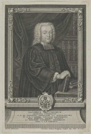 Bildnis des Iacobus Bruckerus