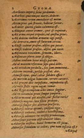 Florilegium Ethico-Politicum : nunquam antehac editum ..., [1]. Nec Non P. Syri Ac L. Senecae Sententiae Aureae