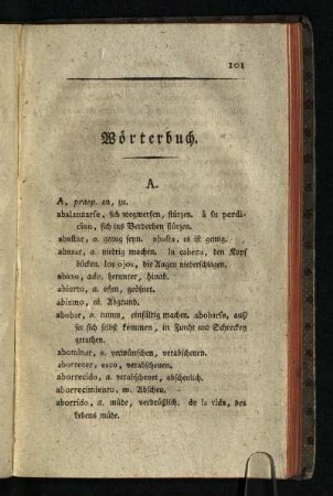 Woerterbuch