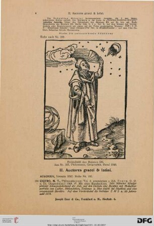 Auctores graeci & latini (Nr. 184-191)